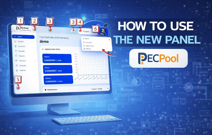 How to use the new panel