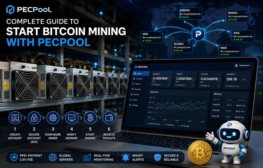 Complete Guide to Start Bitcoin Mining with PECPool