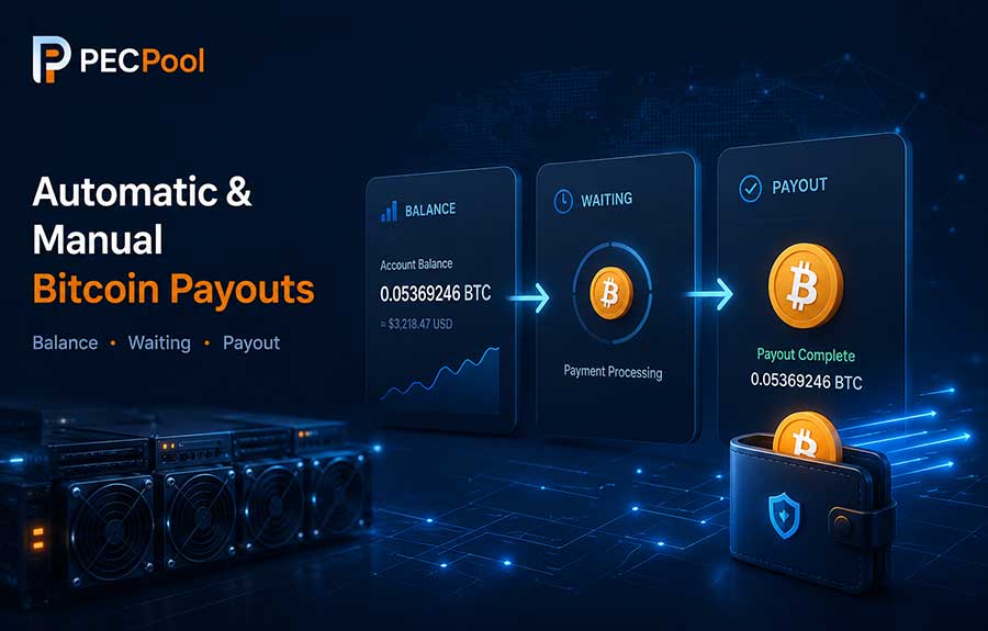 Automatic and Manual Bitcoin Payouts